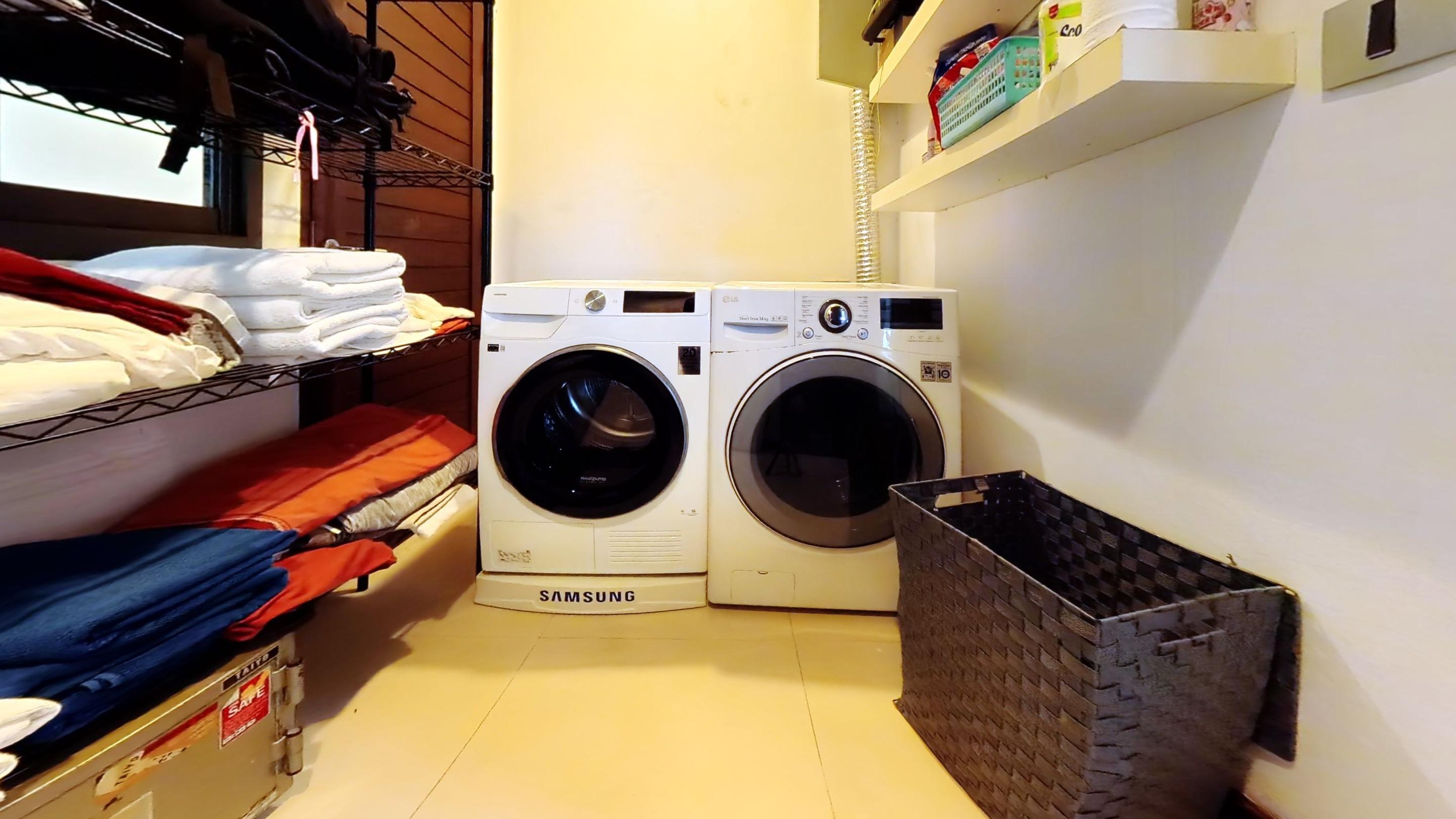Utility and laundry room